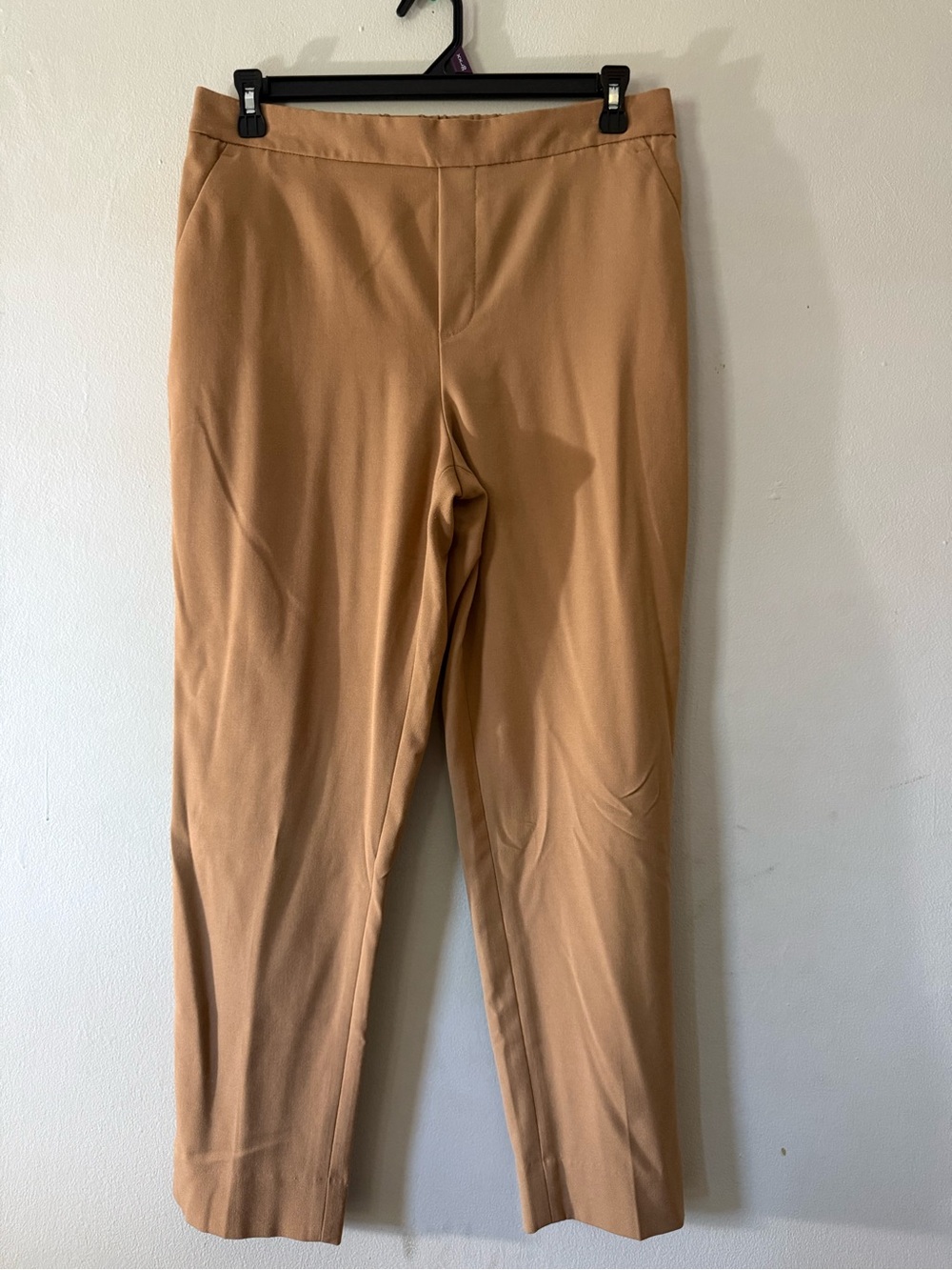 Banana Republic Women’s Size 12 Camel Tan Straight Leg Dress Pants Trousers - Picture 2 of 10
